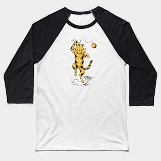 Happy Cat -1 Baseball T-Shirt